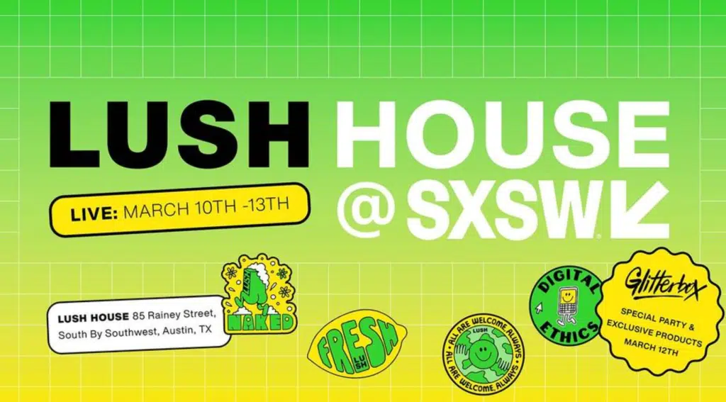 Lush House flyer