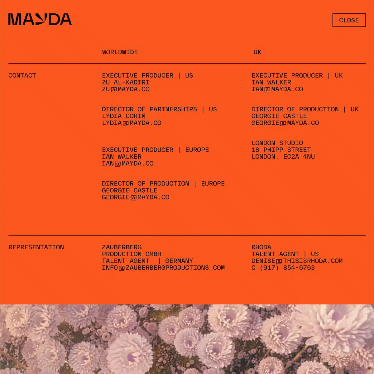 Studio-Kiln-Mayda-Brand-Identity-Digital-Website-Contact-Menu-Detail