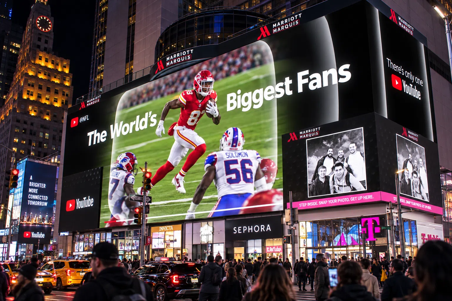 Times Sq - Football - Mayda