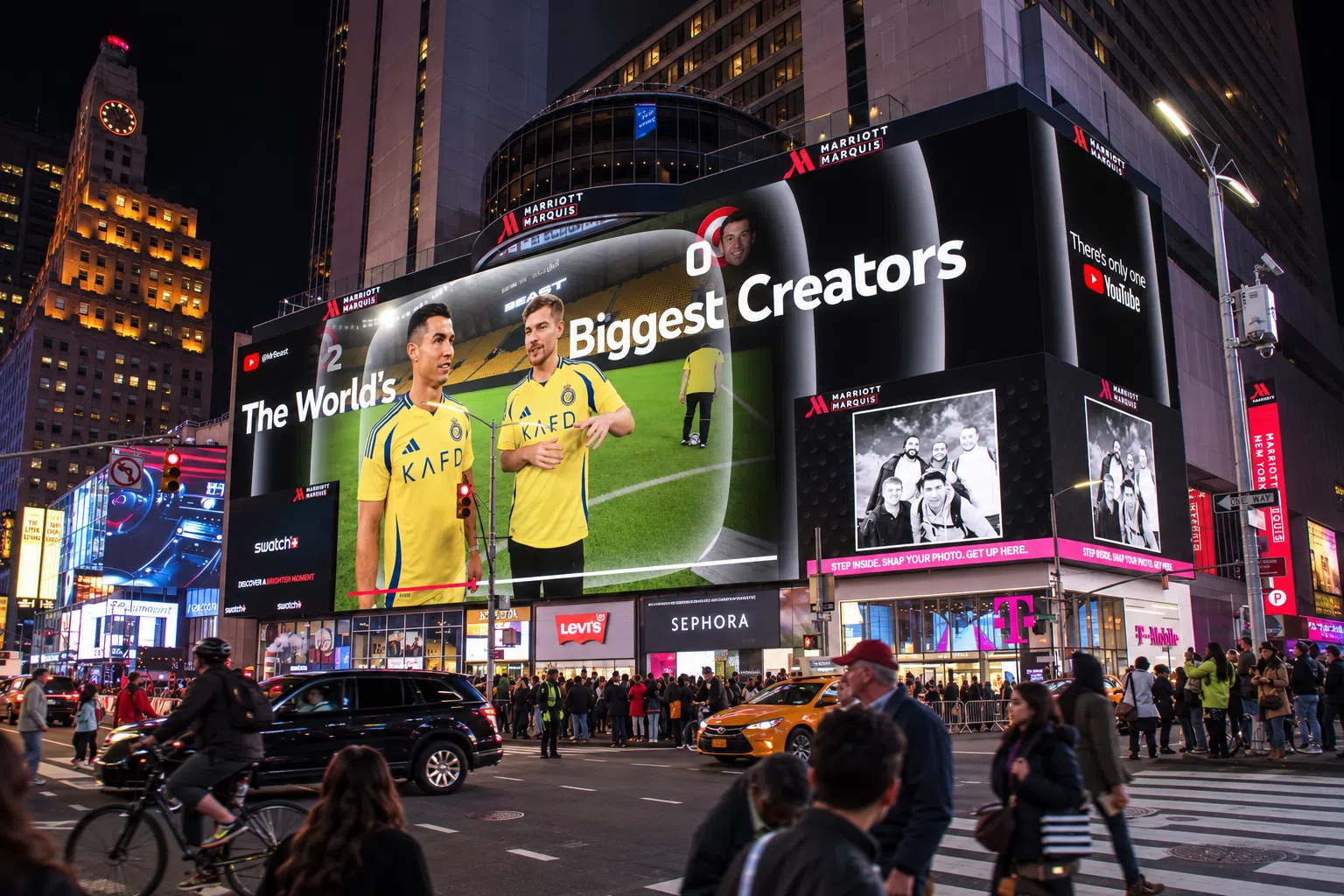 Times Sq - Ronaldo - Mayda