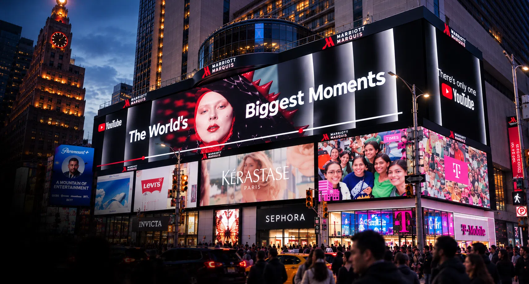 Times Sq Splash Dark corner - Mayda
