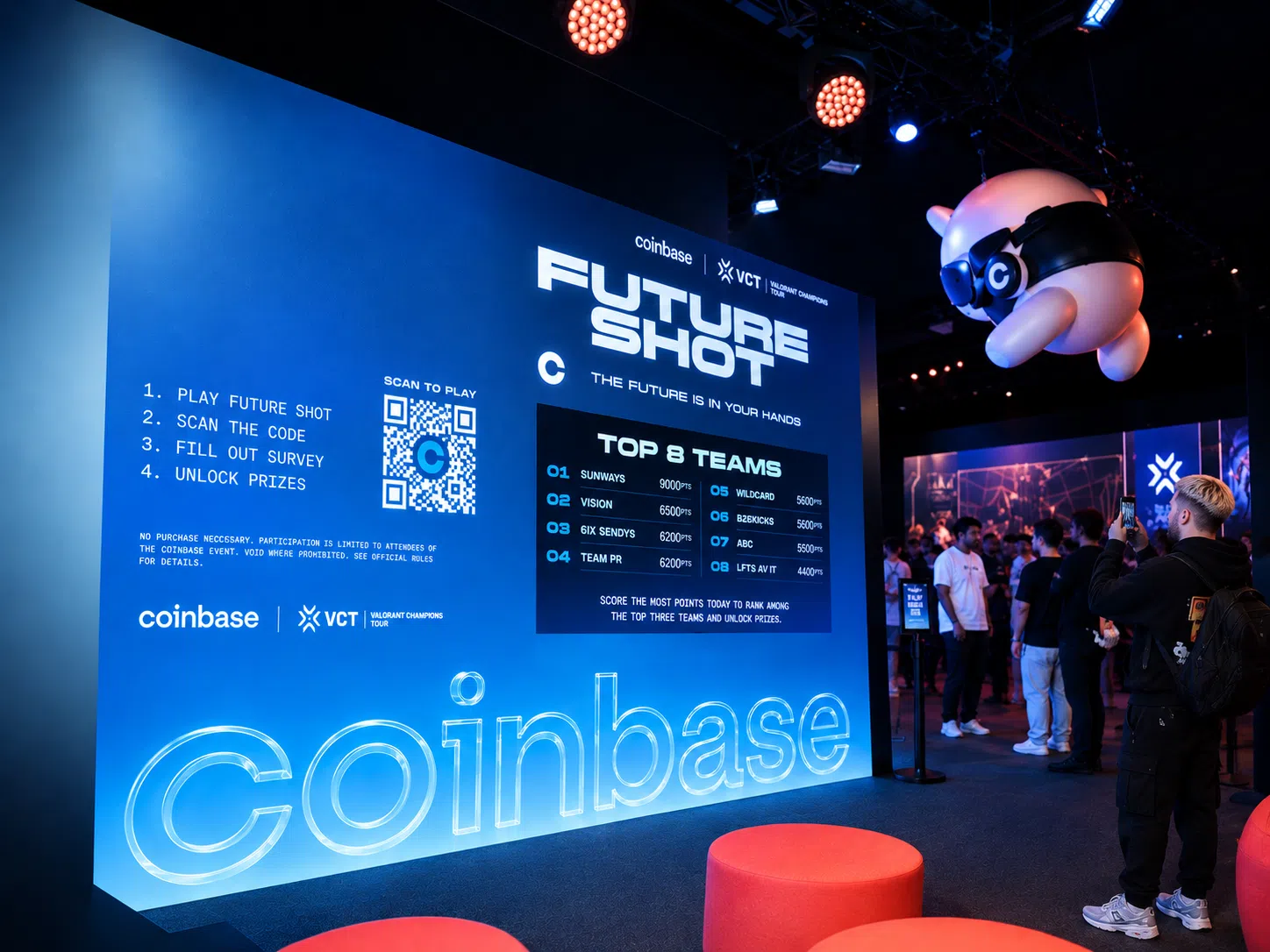 Coinbase - side view - Mayda